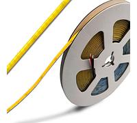 weisuansz DC 12V/24V Superfine 3MM Thin PCB Premium High Brightness COB LED Strip Flexible High Density Chips CRI 90+ UHB Warm Natural White Light 5 Meters (Natural Light 4000K, DC 24V)