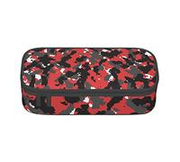WEISUPG Camo Big Capacity Pencil Case Large Pencil Pouch Stationery Pen Bag for Girls and Boys