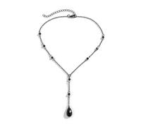 WEITAPYT Vintage Gothic Blood Drops Tassel Pendant Necklace Red Water Drop Choker Necklace Punk Style Dark Drops Y Halloween Jewellery for Women
