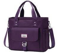 Weitars Lunch Bag for Women Work,Insulated Lunch Box Extra Large Lunch Tote Bag,Wide-Open Tote Cooler Bag With Removable Shoulder Strap with Side Pocket,Lunchbag For Picnic Hiking Beach