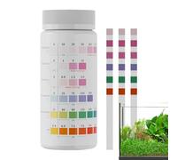 weiting Aquarium Water Test Strips | Freshwater Test Strips | 6-in-1 Water Quality Tester Testing Paper for Monitoring Daily Beginners Commercial Home Travel Saltwater
