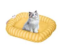 WEITING Big Cat Bed - Warm Cat Sofa Puppy Bed for Dogs | Large Nest Plush Pet Supplies for Sleeping Small Medium Indoor Outdoor Fall Bedroom Living Room Home Decor