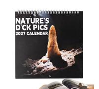 weiting Calendar 2027 | Paper Nature Prank Monthly Planner | Daily Planner Calendar | for Reading Easy Organizing School Task Home Office Cleaning Exercise Workout Vacation Party Birthday Travel