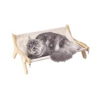 weiting Cat Window Bed,Double-sided Wooden Safety Shelves Machine Washable Bed Cover - Window Resting Seat Household Pet Supplies For Windowsill