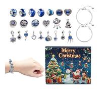 weiting Countdown to Christmas | Pendant Earrings Bracelets | 24 Day Christmas Jewelry for Women | for Halloween Seasonal Holiday Thanksgiving Valentines Teens Adults Kids