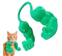 WEITING Funny Cat With Muscular Arms, Mini Hands For Cats,Human Arm For Cats Funny Pet Props Hanging Toy Cat Dress Up Accessories For Kitty Kitten Creative Muscle Decoration Props