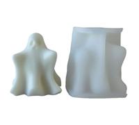 weiting Halloween Molds,3D Ghost Silicone Candle Molds - Handmade Wax Crafts Mould for Halloween Soap Cake Candy Baking Decoration Home Crafts Supplies