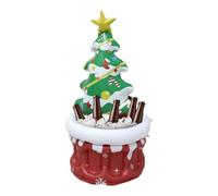 weiting Inflatable Cooler - Christmas Tree Shape Ice Tub | Holiday Ice Bucket,for Beer Red Wine Mineral Water Bar BBQ Picnic Garden Family Gatherings Backyard Events Dinner Parties