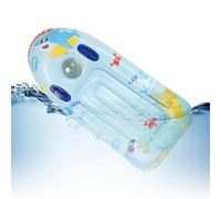 weiting Inflatable Surf Body Board - Pool Floating Kids Toy with Handles | Surf Floating Board Inflatable,for Boys Girls Lake Beach Pond River Water Slide