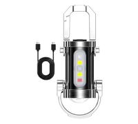 WEITING Keychain Light - Rechargeable Bright Multifunctional Outdoor Gear - Tiny Camping Keyring Flashlight - for Camping Hiking Power Outage Work Night Adults Kids Senior Traveler