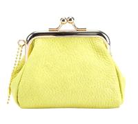 weiting Leather Change Purse | Kiss Lock Wallet Portable - Small Coin Pouch,for Women Girls Wives Students Travelers Collectors Professionals Shopping Traveling Lipstick Cards Receipts Keys