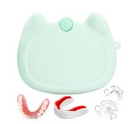 weiting Mouth Guard Case | Orthodontic Retainer Mouth Guards Case,Portable Slim Braces Case Mouth Guard Case for Orthodontic Mouthguard Retainer