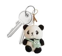 WEITING Panda Keyring | Cute Plush Panda Keychain, Pendant For Backpack, Car Key, Cell Phone, Bag And More For Women, Men, Kids