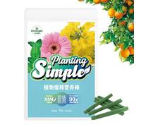 WEITING Plant Stick Nutrition Bar, Plant Food For Houseplants - 18 Sticks Indoor Plant Food Spikes, Tree Fertilizer Spikes Potted Plants Nutrition Bar