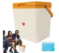WEITING Portable Refrigerator - Insulated RV Fridge and Freezer,7L Small Refrigerator, Travel Refrigerator Fridge Freezer Skincare Desk Little Tiny Fridge, Portable Car Freezer for Home Use