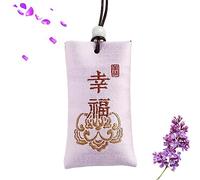 WEITING Spiritual Salt Pouch - Chinese Talisman Necklace from China,4 * 7cm Spiritual Salt Pouch Hope for Better Life Classical Design for Wardrobe, Offices, Car, Study