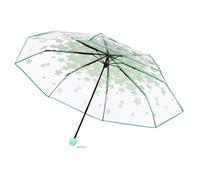 weiting Transparent Umbrellas for Rain, Clear Girl's Umbrella | Frosted Texture Rain Umbrellas for Adults, Girls, Students, and Women