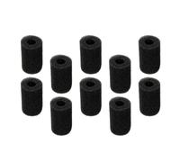 WEITINGKKK Aquarium Filter Media Pad, Aquarium Filter Floss Pack of 10 Black Cotton Pre Filter Sponge 6x3.5x3.5cm