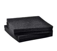 WEITINGKKK Aquarium Filter Media Pad, Aquarium Filter Floss Sponge Pad Black Multiple Sizes(50ppi,50x50x5cm)