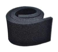 WEITINGKKK Aquarium Filter Media Pad, Aquarium Fish Tank Filter Floss Cotton Black Multiple Sizes(15 Ppi,100x50x5cm)