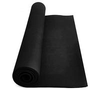WEITINGKKK EVA Foam Sheets Craft Foam, Large EVA Foam Sheets 6 Mm Black Foam Sheets Roll 39 X 78 Inches High Density Cosplay Foam, 85 Kg/ M3 for Halloween Costumes DIY Projects Crafts