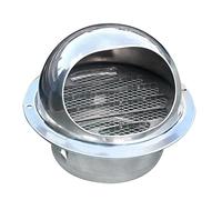 WEITINGKKK Soffit vents exterior,Vent cover, Quick Exhaust Prevents Debris From Entering Rainproof Easy To Install, For Bathroom, Kitchen, Fan(125mm(49.2"))