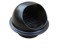 WEITINGKKK Soffit vents exterior,Vent cover, Wall Cover Blocking Headwinds Dryer Vent External Cover, StrongWaterproof proof Wall Dryer Vent Cap Round Soffit Air Vent(110mm 4.3 inch)