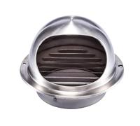 WEITINGKKK Soffit vents exterior,Vent cover, Wall Soffit Air Vent Stainless Steel Dryer Vent Cover, For Indoor Or Outdoor Use, Kitchen, Bedroom Exhaust(50mm 2in)