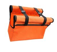 WEITINGKKK tool storage bag, Oxford Ladder Tool Hanging Bag Multicolor(Orange)