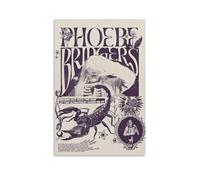 WeiTol Phoebe Bridgers Music Tour Vintage Poster Decorative Painting Canvas Wall Posters And Art Picture Print Modern Family Bedroom Decor Posters 08x12inch(20x30cm)