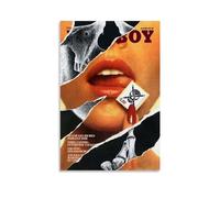 WeiTol Play Poster Boy Lips On Vintage Poster Decorative Painting Canvas Wall Posters And Art Picture Print Modern Family Bedroom Decor Posters 16x24inch(40x60cm)