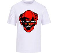 WeiToLnb Killing Joke T-Shirt Short Sleevetreetwears Unisex Crewneckhirt White M