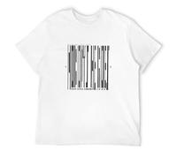 WeiToLnb Stiff Little Fingers Barcode T Shirt White XL