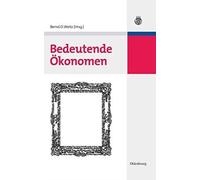 Weitz - Bedeutende konomen - New hardback or cased book - P555z