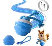 WEIWOGU Yobensun Dog Toy, Power Tail 2.0 Dog Toy - Rope Design, Interactive Dog Toys Ball with Motion Activated, Usb Rechargeable for Bored Large, Medium, and Small Dogs,Keeping Them Active (1PCS)