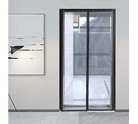 WEIWU Custom Sizes Magnetic Fly Screen Door Anti-Mosquito Bugs Mesh Net Curtain with Full Frame Hook&Loop, Lets Fresh Air in Shuts Automatically Screen Door