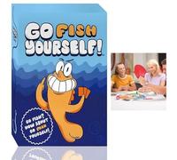 Weixing Go Fish Card Game - Go F Yourself Edition: 48 Cards for 2-8 Players | Hilarious Adult Party Games, Funny Travel & Family Card Games for Game Nights, Gag Gifts