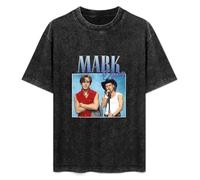 Weixiu Mark Owen Appreciation Music Unisex Graphic Mens Cotton Casual Black Tee T-Shirt Black 3XL
