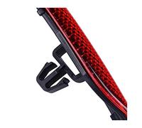 WEIXIZ Car Left Rear Bumper Light Reflector OEM Fit For VW Volkswagen Polo Hatchback 2014 2015 2016
