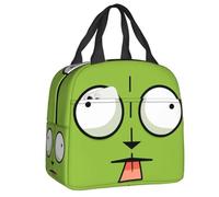 WEIXNCXCJ Custom I-Invaders Z-Zims Cartoon Insulated Lunch Bag for Women Leakproof Fiction Cooler Thermal Lunch Box Kids School Children