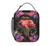 WEIXNCXCJ Custom Poster Band D-Deftones Thermal Insulated Lunch Bags Women Portable Lunch Box for Outdoor Picnic Storage Food Tote Bags