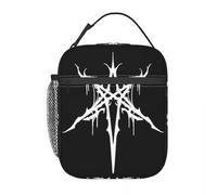 WEIXNCXCJ Custom Shores Band Death Metal Lornas Lunch Bag Thermal Cooler Insulated Lunch Box for Children School Food Portable Tote Bags