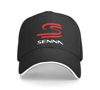 WEIXNCXCJ Hats Baseball Caps Ayrton Senna Baseball Cap Men Fashion Cool Ayrton Senna Hats Adjustable Cotton Outdoor All Seasons Travel Dad Caps Gift