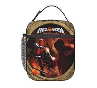 WEIXNCXCJ Insulated Lunch Box Helloween Keeper of The Seven Keys The Legacy Merch Food Box Harajuku Thermal Cooler Bento Box for School