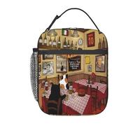 WEIXNCXCJ Journal of A Cat in Rome - Trattoria Romana One Lunchbag