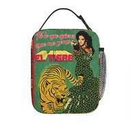 WEIXNCXCJ Lola Flores Let The Tiger Eat Me Merch Insulated Lunch Tote Bag for Office Food Storage Bag Portable Thermal Cooler Lunch Boxes