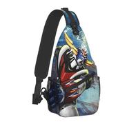 WEIXNCXCJ Rome Crossbody Chest Bags UFO Robot Grendizer Pockets Travel Pack Messenger Sports Teens Shoulder Bag Unisex
