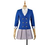 Weixu Heathers The Musical Veronica Sawyer Cosplay Costume School JK Uniform Blue Skirt Outfits Halloween M