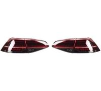 Weixxoai Car Rear Brake Light Car Third Brake Lights For Golf 7 2013-2017 For .5 2018-2021 LED Auto Taillights Upgrade Design Start Animation Accessories(C)