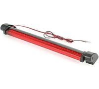 Weixxoai Car Rear Brake Light Third High Mount Brake Stop Light 12V Universal Red 3RD Lamp Rear Roof Tail Warning Parking